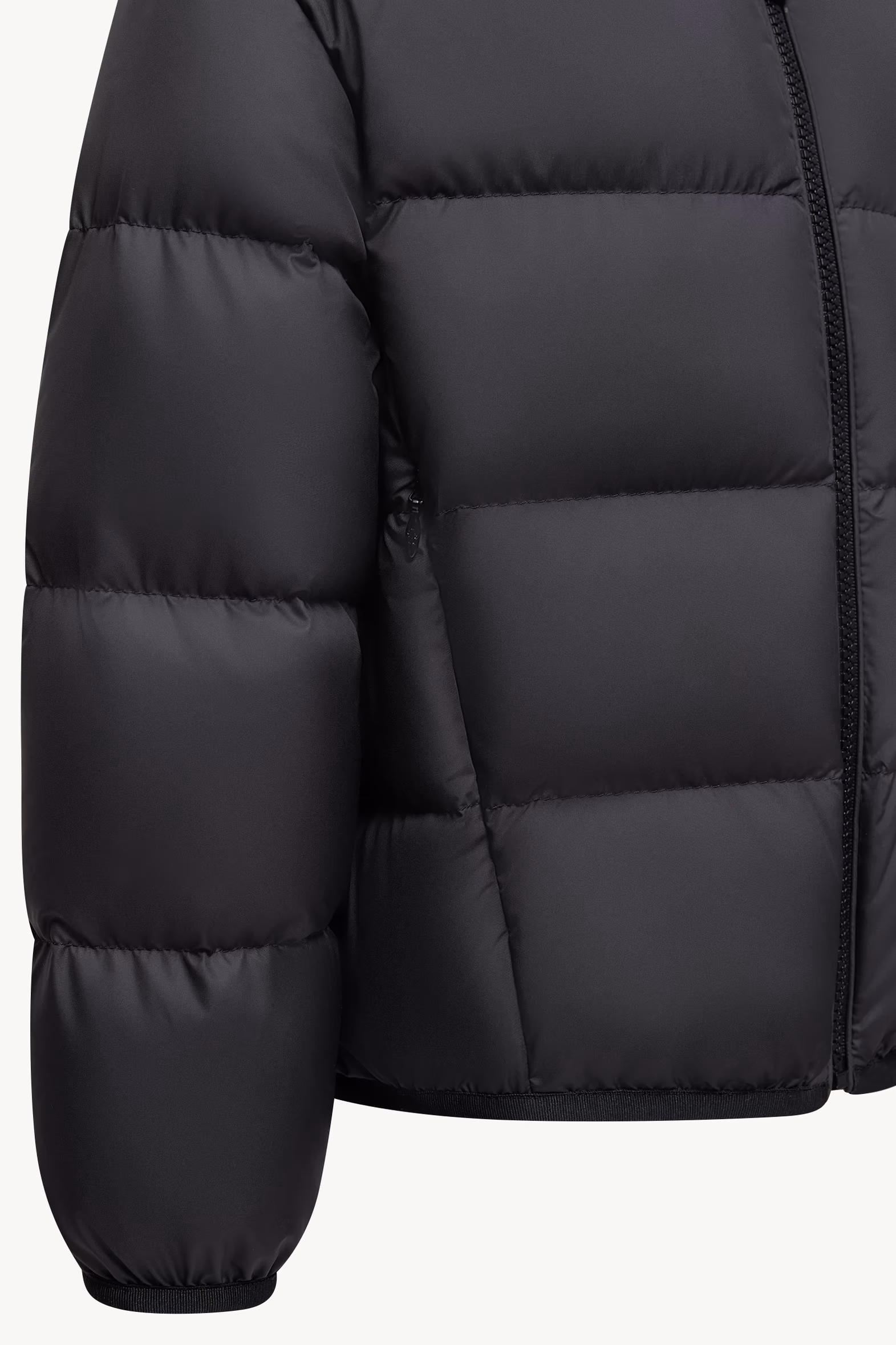 Ora Down Bomber Jacket Girl Black Moncler 4